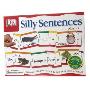 Vtg Y2K DK‎ Games Silly Sentences Homeschool Educational Grammar Language Arts